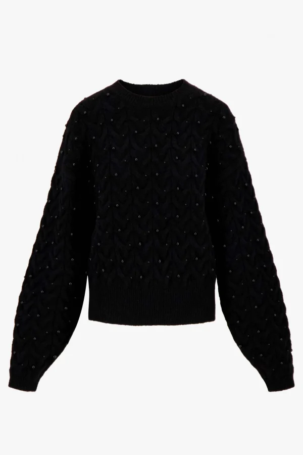 Cheap trui met kraaltjes Truien