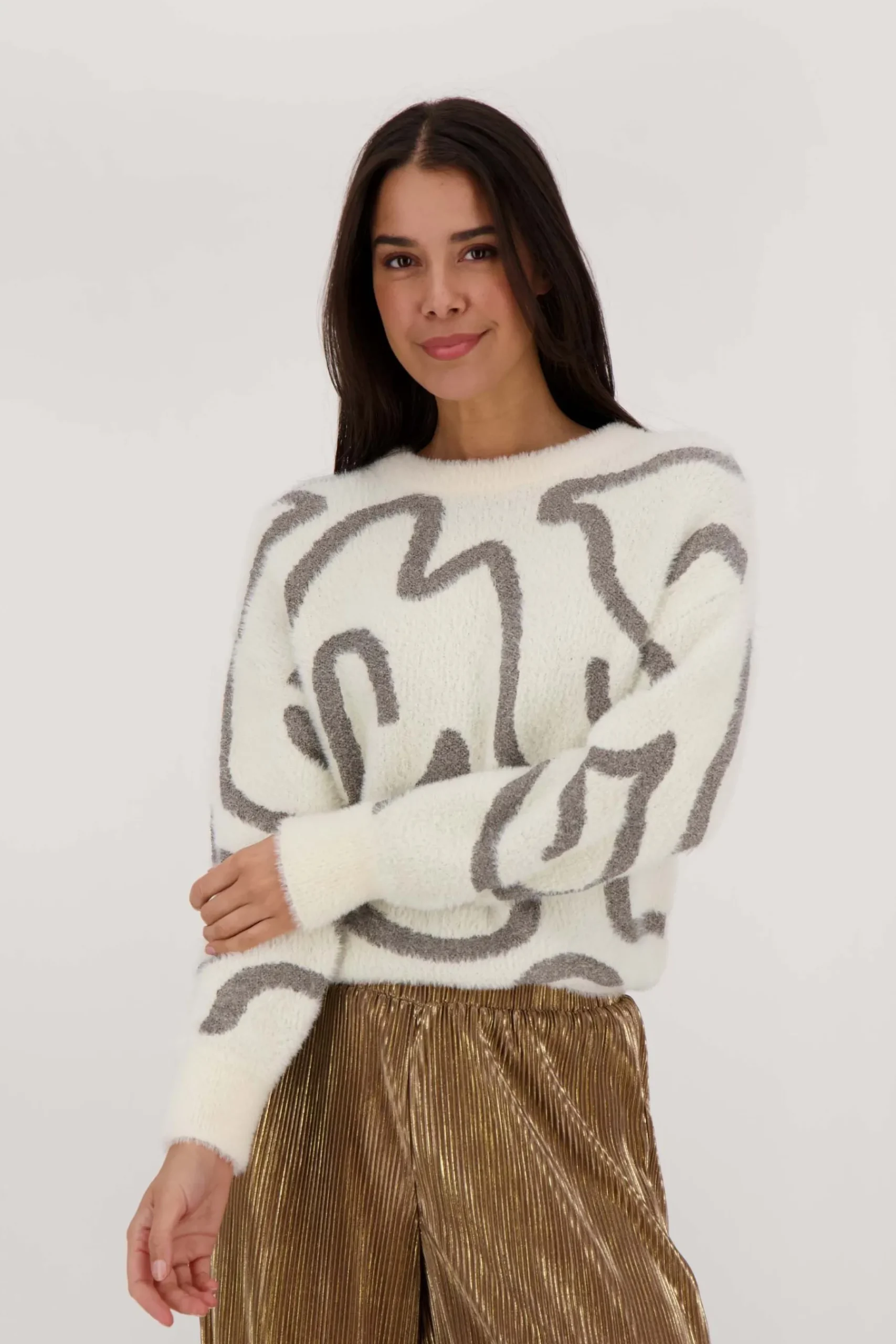 zusss_trui_met_lurex_patroon_creme_1.webp Outlet trui met lurex patroon Truien