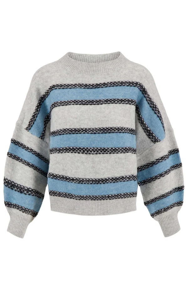 Sale trui met strepen Truien