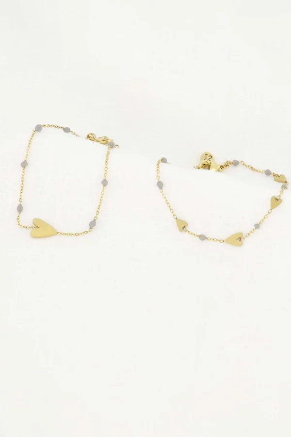 Flash Sale vriendschapsarmbandje zand/goud Armbandjes