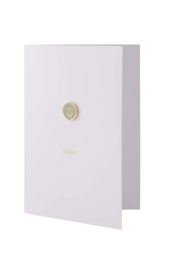 Shop wenskaart met broche smile Kaartjes