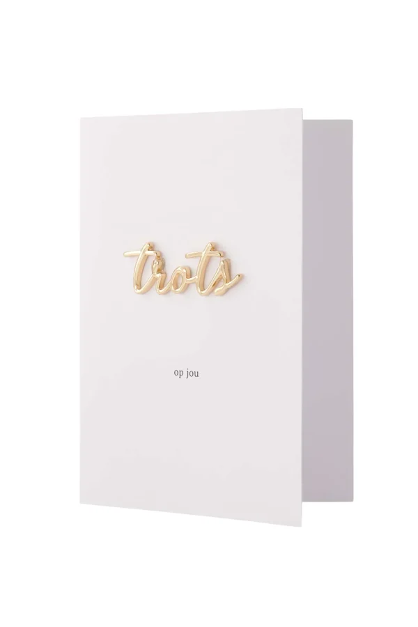 New wenskaart trots magneet Kaartjes